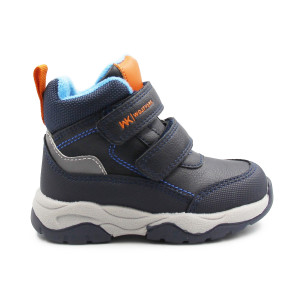 Dziecięce Buty Na Zimę Ocieplane Dla Chłopczyka Wojtyłko 1Z26091 Granat