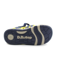 Chłopięce Sandały Do Wody Szybkoschnące DD STEP G065-61146BM Lemon