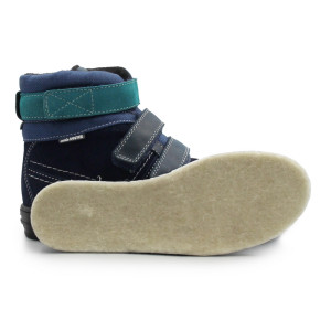 Ocieplane Buty Dla Chłopca Na Jesień Mido 394 494 Granat