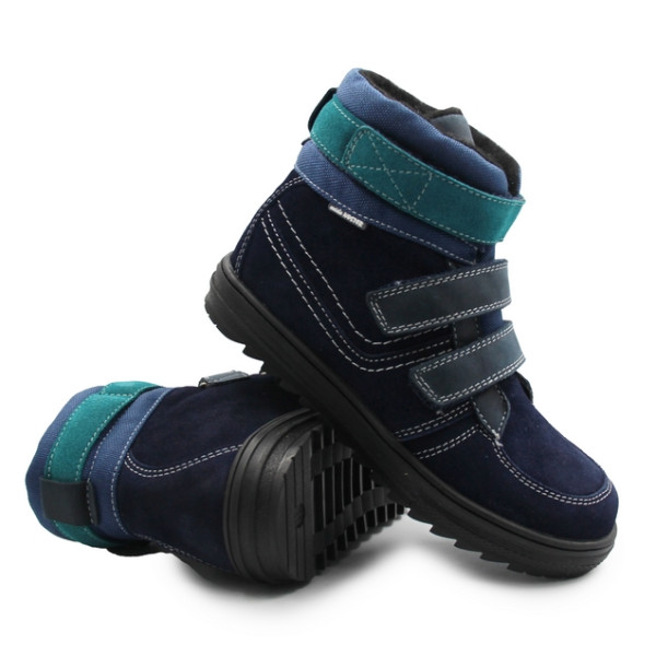Ocieplane Buty Dla Chłopca Na Jesień Mido 394 494 Granat