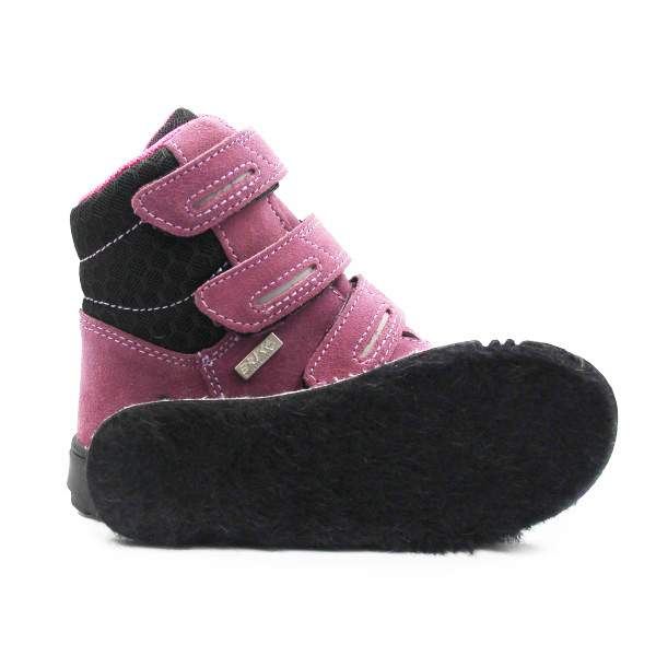 Buty Na Zimę Dziecięce Dla Dziewczynki Fioletowe Ocieplane Bartek 84011-85