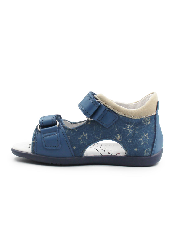 Niebieskie Sandały Dla Chłopca DD STEP G075-61722AM Royal Blue