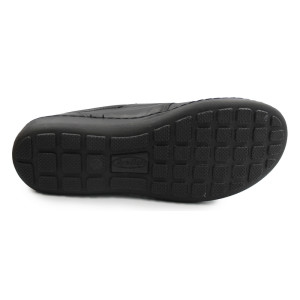 Buty na jesień dla seniorek ze skóry naturalnej Helios 463K czarny