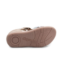 Sandałki Dla Dziewczynek Motylki i Kwiatuszki DD STEP G075-61335A Rose Gold