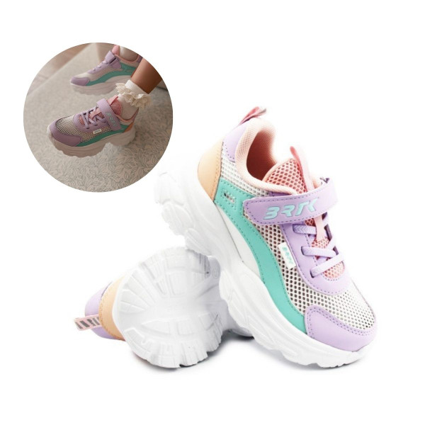 Buty Do Szkoły Dla Dziewczynek Sportowe Adidasy z Siatką Bartek 87008-16