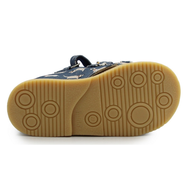 Sandały Profilaktyczne Dziecięce Do Szkoły i Przedszkola w Pieski Mido 816 Doggy Blue