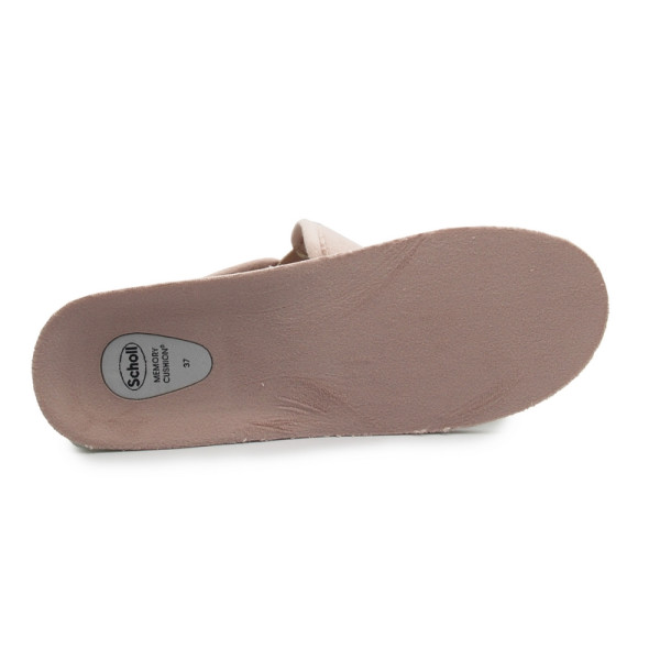 Kapcie Damskie Po Domu na Jesień i Zimę Scholl GLOOMY MED MF325081475 Light Pink