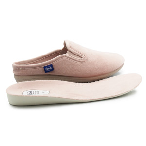 Kapcie Damskie Po Domu na Jesień i Zimę Scholl GLOOMY MED MF325081475 Light Pink