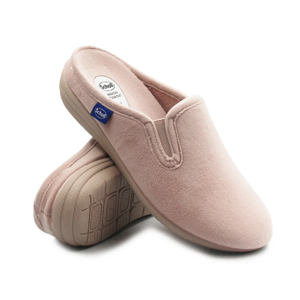 Kapcie Damskie Po Domu na Jesień i Zimę Scholl GLOOMY MED MF325081475 Light Pink