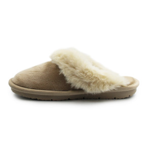 Kapcie Domowe Na jesień i Zimę Damskie Scholl BRIENNE MED MF308541561 Light Taupe