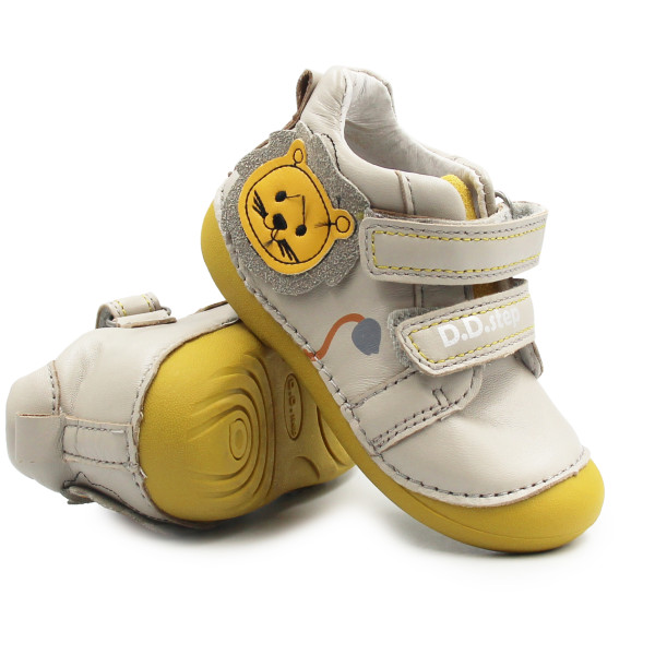 Dziecięce Buty Na Wiosnę Dla Chłopczyka ze Zwierzątkiem DD STEP S015-51897AU