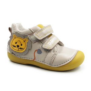 Dziecięce Buty Na Wiosnę Dla Chłopczyka ze Zwierzątkiem DD STEP S015-51897AU