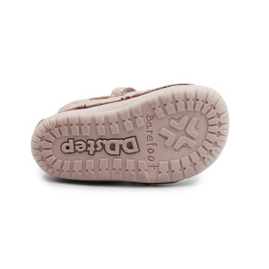 Różowe Buty Dla Dziewczynek Na Jesień Elastyczne Barefoot DD STEP S070-51253AT