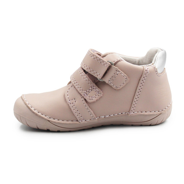Różowe Buty Dla Dziewczynek Na Wiosnę Elastyczne Barefoot DD STEP S070-51253AT