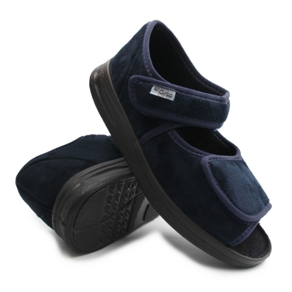 Obuwie domowe sandały damskie na szerokie stopy Dr Orto 589D002