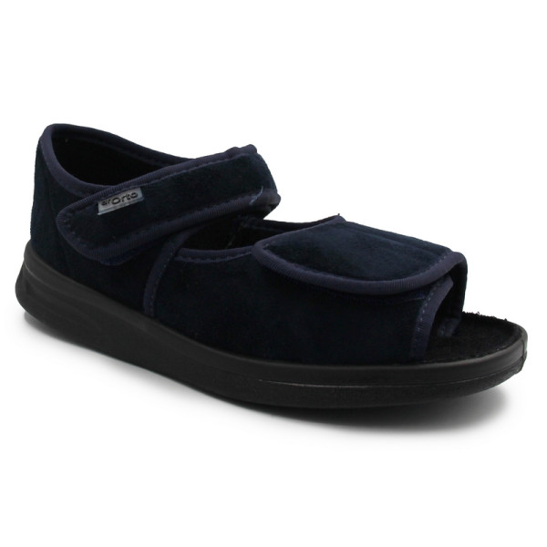 Obuwie domowe sandały damskie na szerokie stopy Dr Orto 589D002