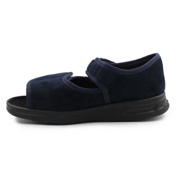 Obuwie domowe sandały damskie na szerokie stopy Dr Orto 589D002