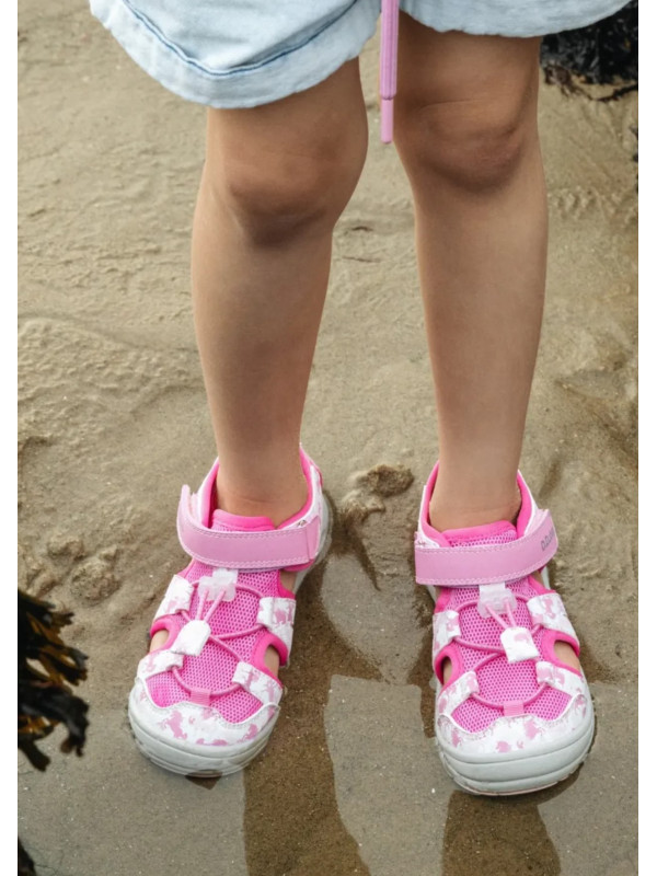 Różowe Sandały Do Wody Dla Dziewczynek w Jednorożce DD STEP G065-61146DM Hot Pink