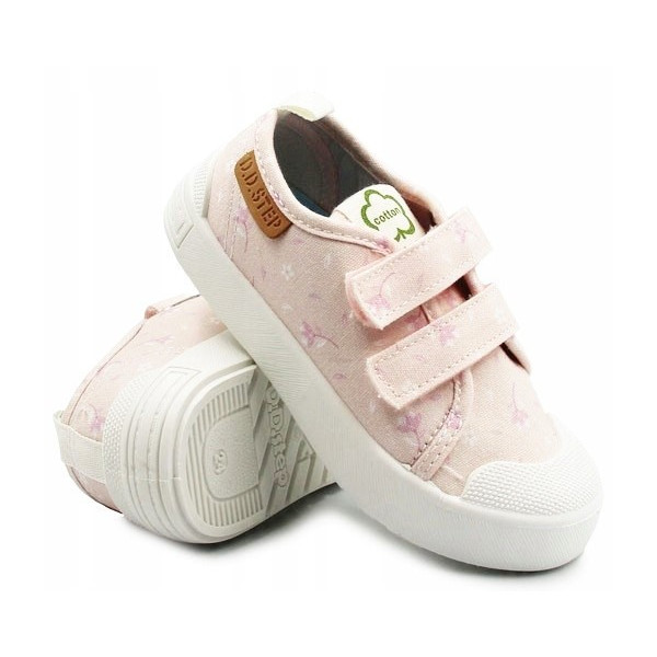 Trampki Do Szkoły i Przedszkola Różowe DD STEP C096-51514AM Baby Pink