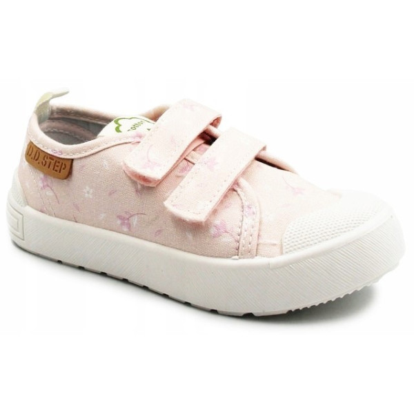 Trampki Do Szkoły i Przedszkola Różowe DD STEP C096-51514AM Baby Pink