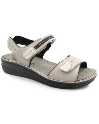 Sandały damskie buty z wygodnym zapięciem na rzepy Berkemann Leni 03102-980