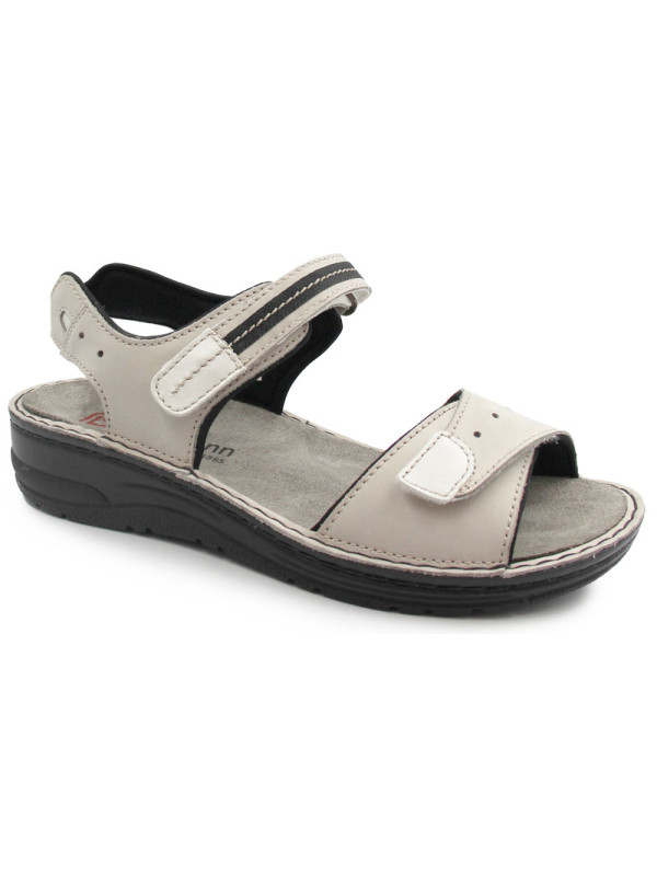 Sandały damskie buty z wygodnym zapięciem na rzepy Berkemann Leni 03102-980