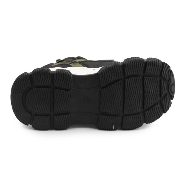 Ocieplane Buty Chłopięce na Jesień i Zimę Młodzieżowe Wojtyłko 5Z26103 Zielony