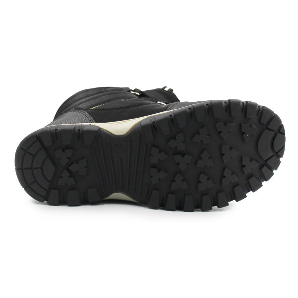 Czarne Buty Na Zimę Chłopięce Młodzieżowe SOFT SHELL Wojtyłko 5ZŚ26114