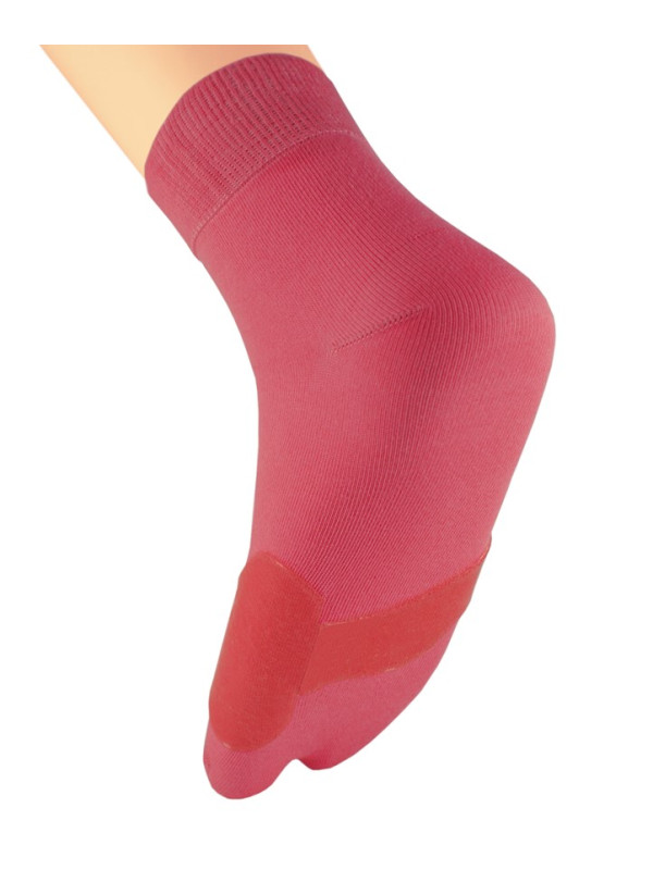Różowe Skarpety Medyczne na Haluksy FootloseSocks