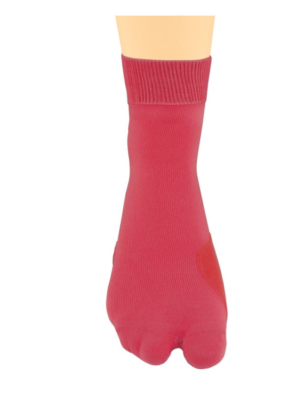 Różowe Skarpety Medyczne na Haluksy FootloseSocks
