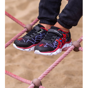 Sportowe Buty Do Szkoły Dla Chłopca Spider Man Bartek 87010-11 LED