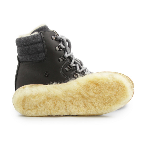 Zimowe Trapery Dla Chłopca Ocieplane Wełną Bartek t-97403-2/n4a