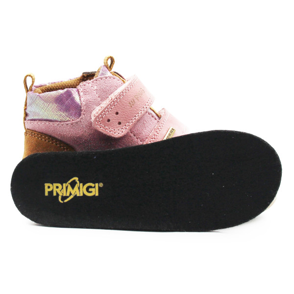 Ocieplane Buty Dla Dziewczynki Na Jesień Barefoot GORE-TEX Różowe Primigi 8915100