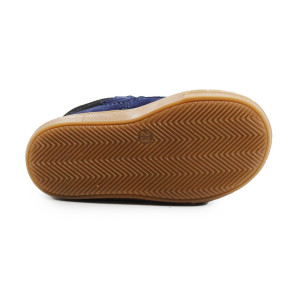 Buty Dla Chłopca Na Jesień Ocieplane Wnętrze Granatowe Mido 22-17 32-17