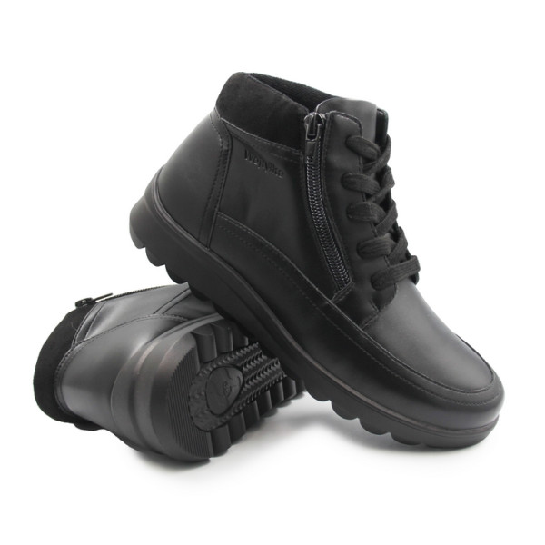 Ocieplane Buty Damskie Jesień Zima Wojtyłko 7ZB25015C Czarny