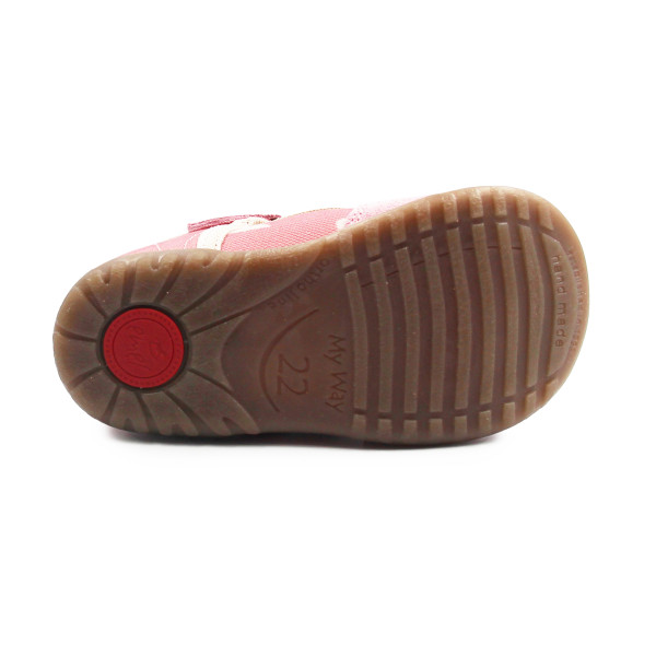 Różowe Kapcie Dla Dziewczynki w Serduszka Emel EK 5221-1