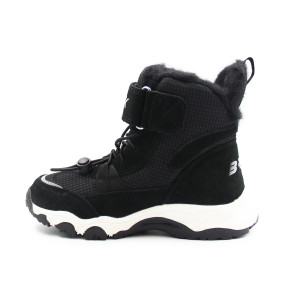 Dziecięce Buty Zimowe Ocieplane Czarne Wodoodporne Bartek 86307-81