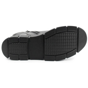 Buty Zimowe Damskie Ocieplane Botki Helios 523 Czarne