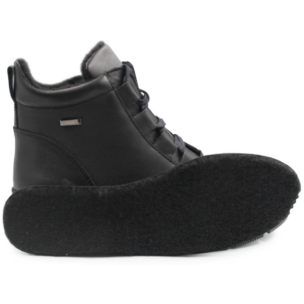 Buty Zimowe Damskie Ocieplane Botki Helios 523 Czarne