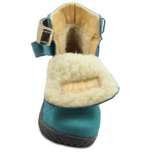 Buty ortopedyczne zimowe dla dziewczynki ocieplane wełną Aurelka 30