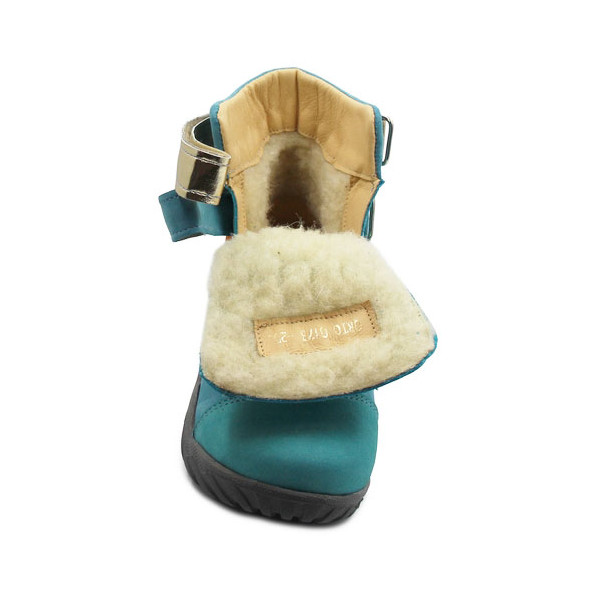 Buty ortopedyczne zimowe dla dziewczynki ocieplane wełną Aurelka 30