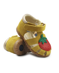 Dziecięce Sandały na Lato Półsandały Truskawka Ameko A6-Strawberry-Yellow
