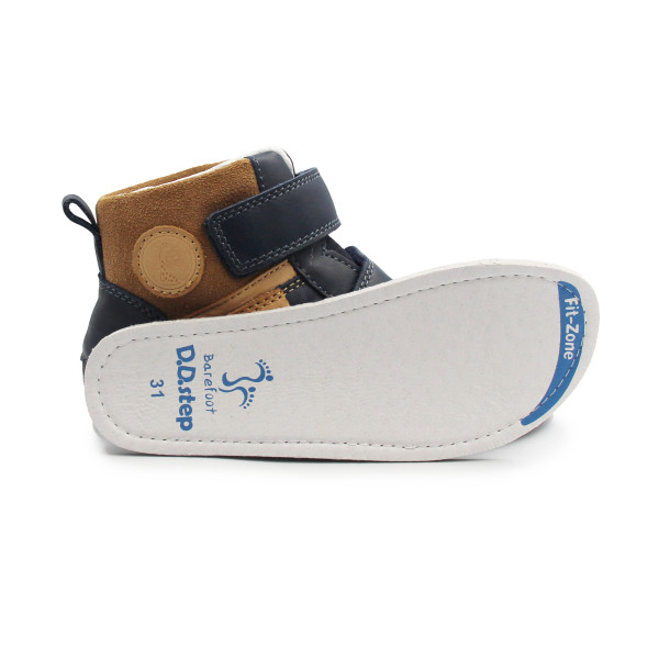 Buty Jesienne Chłopięce Grantowe BAREFOOT DD STEP A063-52570AL Royal Blue