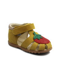 Dziecięce Sandały na Lato Półsandały Truskawka Ameko A6-Strawberry-Yellow