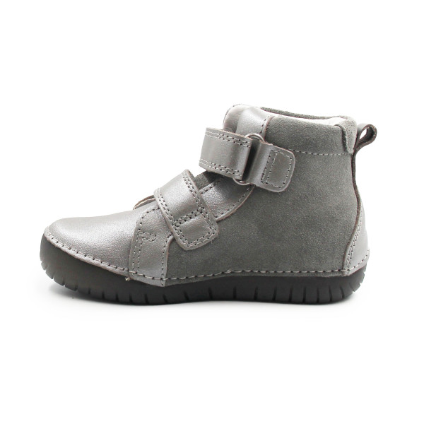 Buty Dziewczęce Na Jesień z Kwiatuszkiem DD STEP A050-52429BM Grey