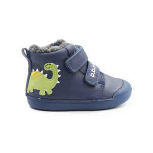 Buty Zimowe Dla Chłopczyka Ocieplane DD STEP W066-52525A Bermuda Blue