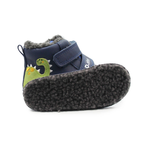 Buty Zimowe Dla Chłopczyka Ocieplane DD STEP W066-52525A Bermuda Blue