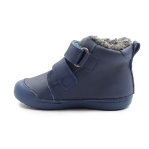 Buty Zimowe Dla Chłopczyka Ocieplane DD STEP W066-52525A Bermuda Blue