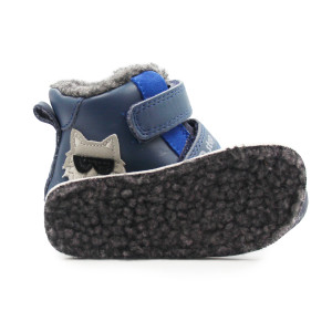 Dziecięce Buty Na Zimę Chłopięce DD STEP W070-52893 Royal Blue