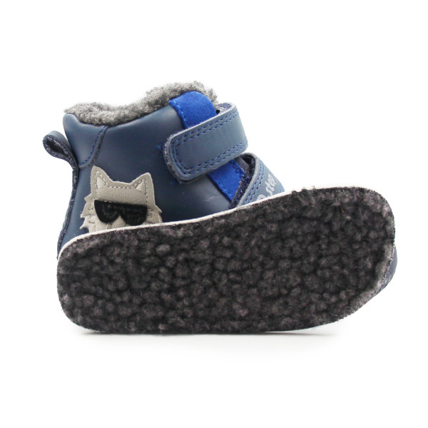 Dziecięce Buty Na Zimę Chłopięce DD STEP W070-52893 Royal Blue